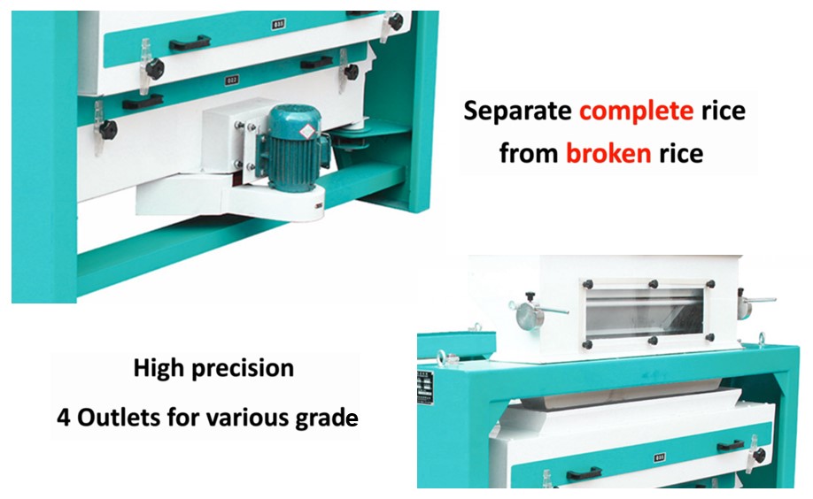 2020*1200*1460mm MMJM80 Rice Seeds Gravity Separator Grading Machine for Green Beans