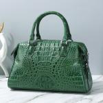 Genuine Crocodile Skin Lady Purse Authentic Real Alligator Leather Female