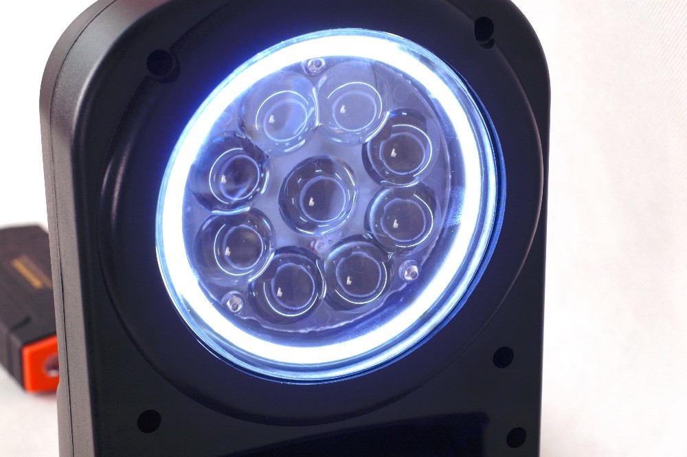 1Pair 12V 45W 3600lm Foldable LED Search Work Light With Remote Control