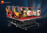 Fashion Emulational Multi Person Interactive 7D Movie Theater For Cinema Cabin