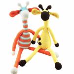 Handmade Crochet Doll Knitting Baby Giraffe Customized Wholesale