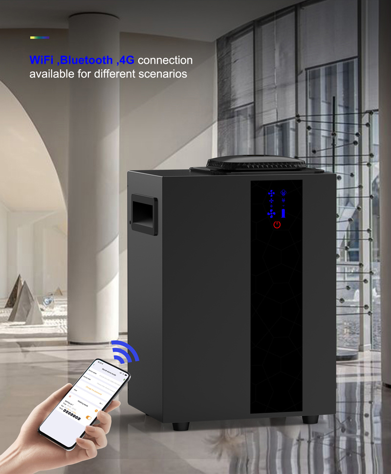 Commercial Use Hotel Large Area Smart APP Control Scent HAVC Pure Essential Oil Diffuser Aromatherapy Diffuser
