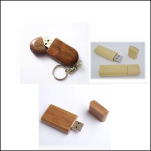 Wholesale New Creative promotional customed logo usb bamboo credit card flash drive disk from china suppliers