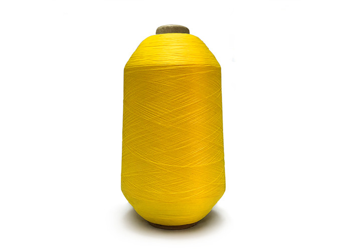 Colorful Industrial 300 Denier Polyester Yarn Two Heaters Loose Strands Prevented