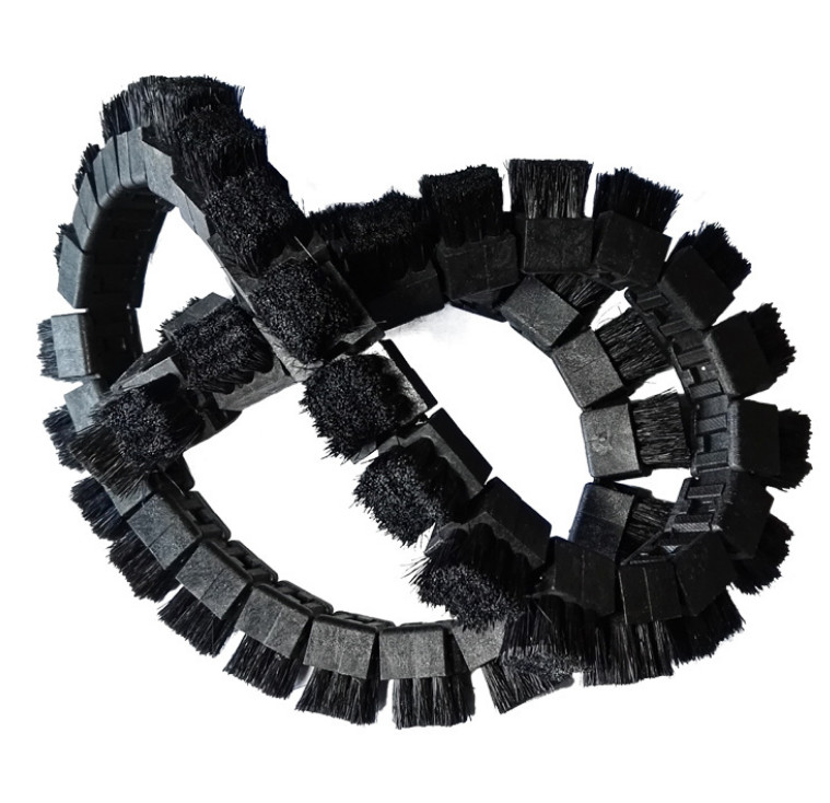Setting Machine Printing And Dyeing Machine Accessories Belt Brush Tenter 46 36 43 40 Black Bristles