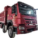 HW Gear Box SINO TRUCK HOWO 400HP 16 wheeler 8x4 Heavy-duty LHD Dump Truck