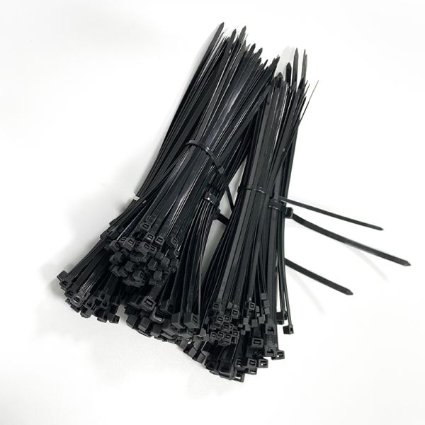 Skillful Manufacture Professional Factory White and Black Color Nylon 66 Cable Ties