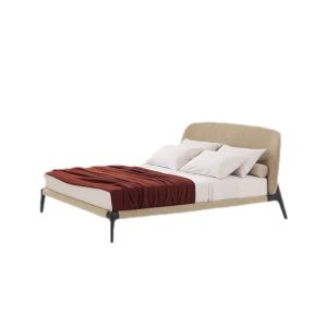 Wholesale Customized Modern High End Hotel Bedroom Furniture Standard Comfortable Wooden Bed from china suppliers