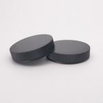 47MM Black Ribbed Plastic Jar Lid 47/400 PP Plastic Bottle Cap
