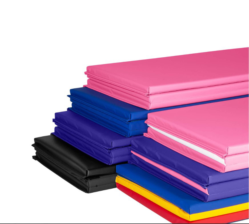 folding Polyethylene Foam 18oz Vinyl 4' X 6'X 2' Gymnastics Mats Walmart