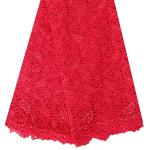 F50264 customizable 51-52" polyester dress making guipure embroidered lace