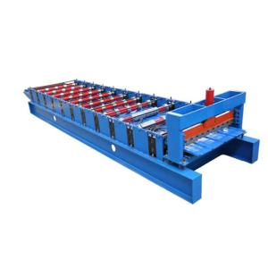 Wholesale ISO9001 Wall Panel And Roof Forming Machine Sheet Metal Hydraulic Plate Roll Former from china suppliers