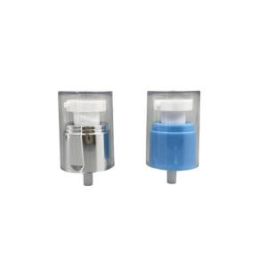 Wholesale Powder Cream Pump Dispenser 20/410 MS Cap Silver Metallized Closure 0.25ML Dosage from china suppliers