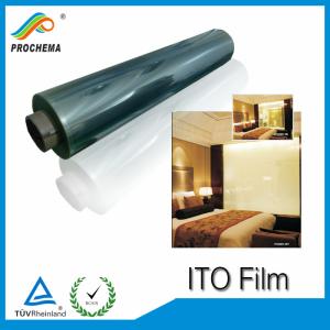 Wholesale 100ohm Transparent Conductive ITO Film for Smart Glass from china suppliers