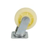 4inch 5inch 6inch 8inch Heavy Duty Industry White Rubber Swivel Casters Wheels