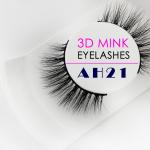 Black Color Natural Looking Mink Eyelashes 8 - 27mm Length For Beauty Salon