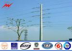 Electric Lighting Steel Poles 11m 12m Monitoring Octagonal Galvanized Street