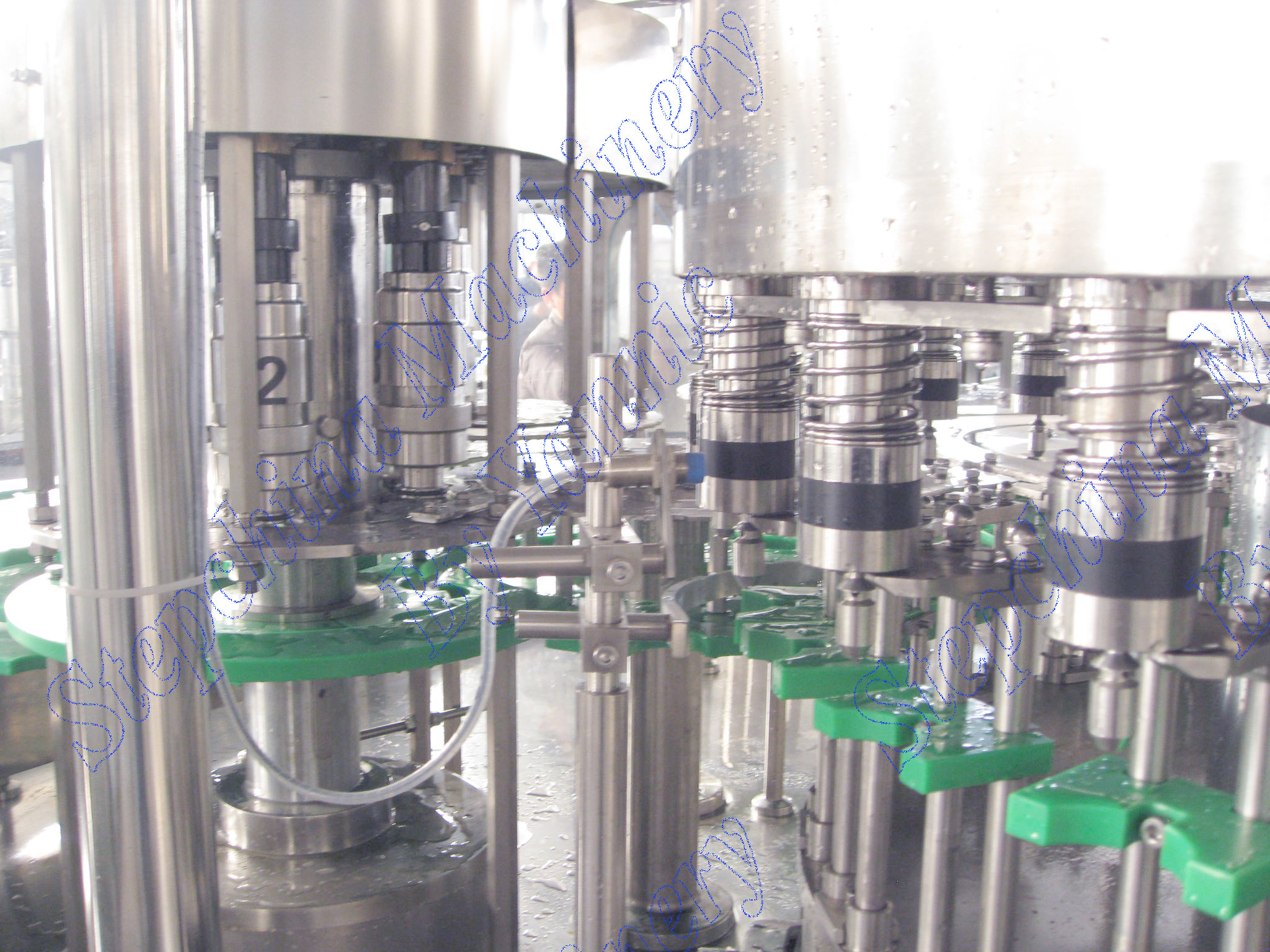 6000 Kg Weight PET Bottle Filling Machine For Bottled Water Production