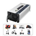 Golf Cart Smart Li Ion Battery Charger 60V 30A High Power LED Display