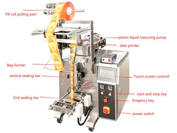 Hot Sale Price in Africa Automatic Production Plastic Pouch Bag Drinking Pure