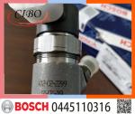 Genuine Neutral New Injector 15710-86J20 0445110316 Common Rail Fuel Diesel