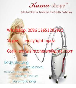Wholesale in shape cellulite fat melting RF Kuma shape/ Body Cavitation Vacuum Shaping Machine/ laser slimming machine/ lipo from china suppliers