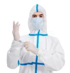 hospital Disposable Protective Coverall High Breathability