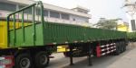 3 Axle Van-type Semi Trailer for Vehicle Master Fence Sidewall Dropside Cargo