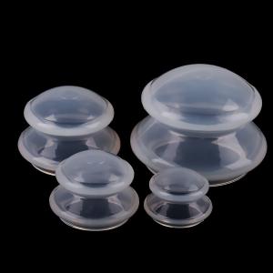 Wholesale 4 Pcs Cupping Therapy Sets Silicone Anti Cellulite Cup Silicone Vacuum Suction Cupping Cups For Muscle And Pain from china suppliers
