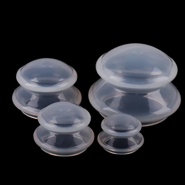 4 Pieces Cupping Therapy Set-Silicone Cupping Therapy, 4 Sizes Professional
