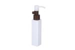 square BPA Free PET 50ml 150ml Makeup Remover Oil Press Bottle leak proof