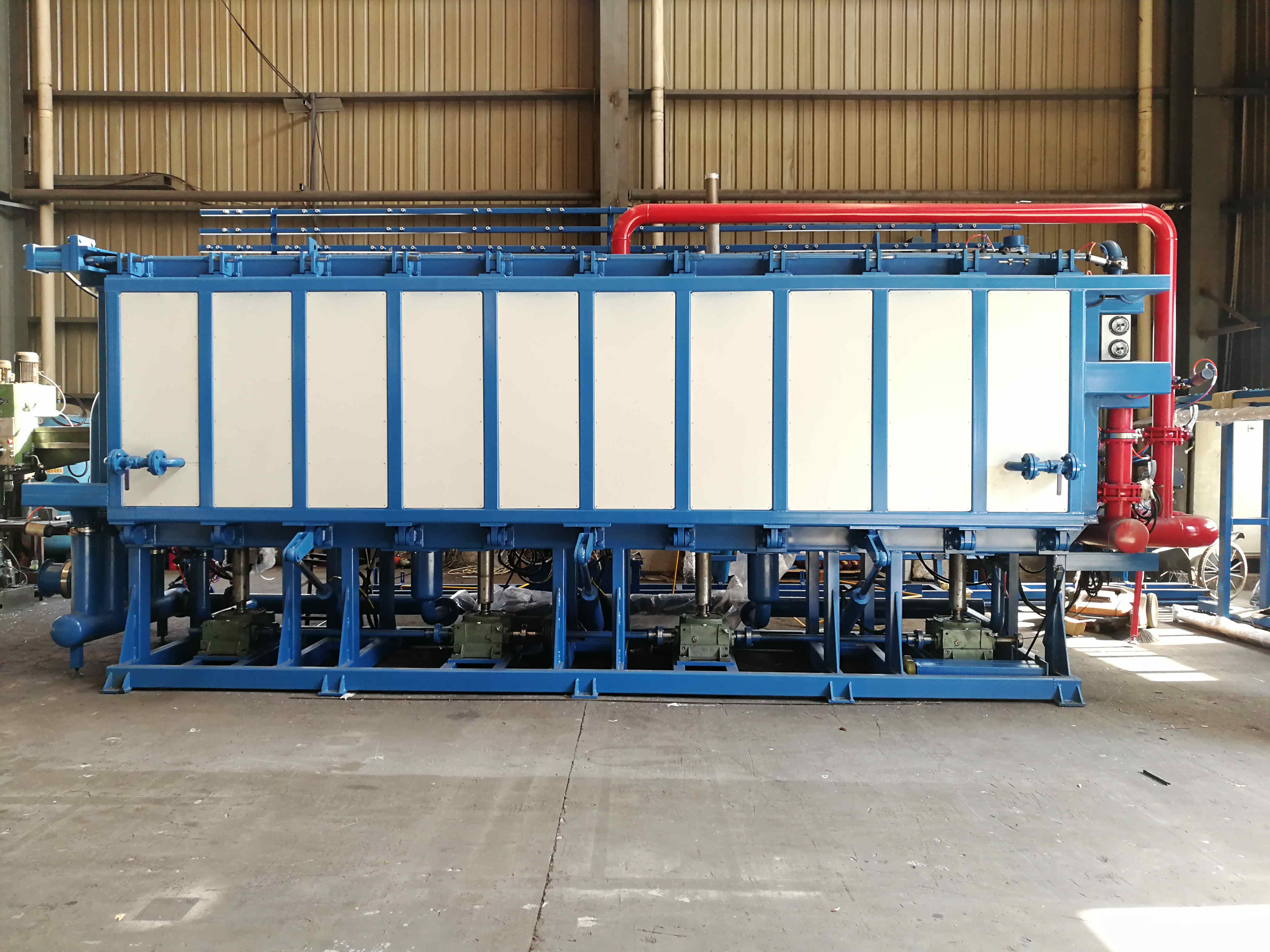 Fully Automatic EPS Vacuum Block Making Machine Safety