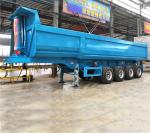 4axle Large Capabilities End Dumper Tipper Truck Trailer Dump Semi Trailer for