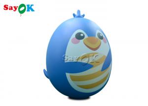 Wholesale Commercial Merry Xmas Inflatable Holiday Decorations Blue Blow Up Bird Cartoon Balloon from china suppliers