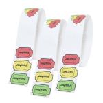 Colored Printed Tyvek Wristbands For Events Synthetic Water Resistant