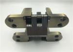 Antique Brass Finish Heavy Duty Adjustable Concealed Hinges 40Mm Thickness