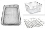 Customized Basket Stainless Steel SUS304 Rod Wire Mesh Basket 1000-2000ml