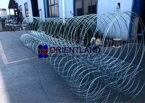 Wholesale Mobile Razor Wire Fence Security Barrier Rapid Deployment Concertina Coils from china suppliers