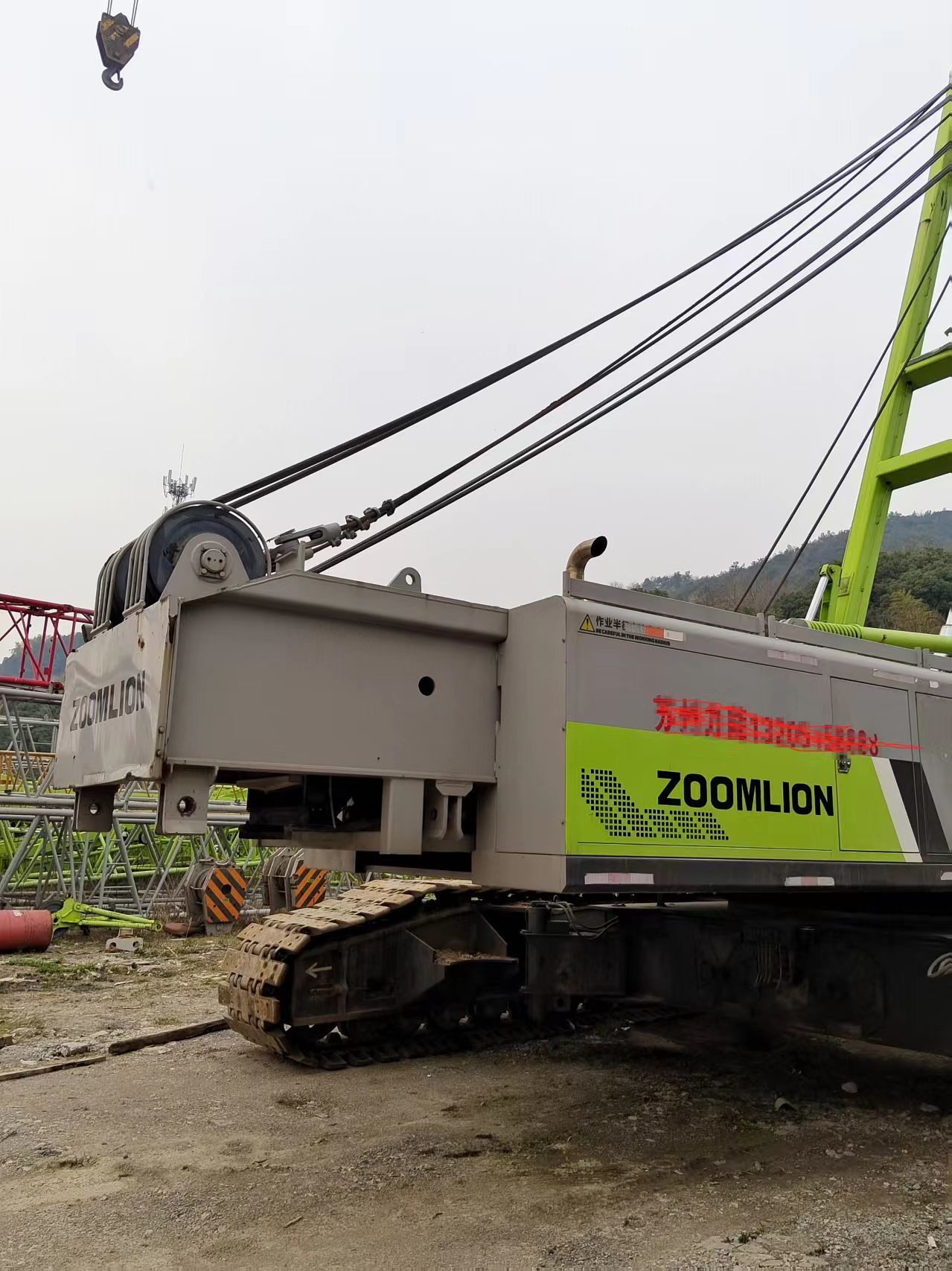2020 year ZOOMLION Mobile Truck Crane 180 Tons ZCC1800H Used Maximum Lifting Height 62m
