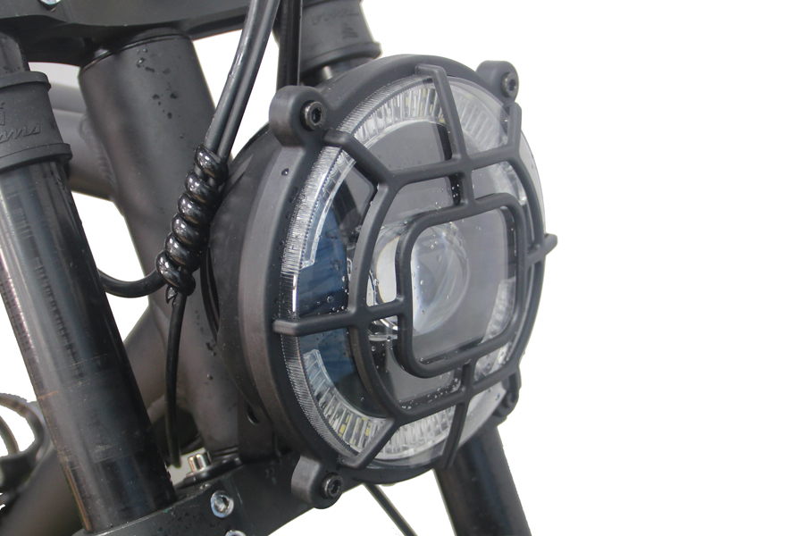 Disc Brake 1000W Retro Style 20inch Fat Tire Chopper Electric Bike for Beach Cruiser