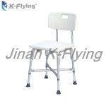 Metal Height Adjustable Bathroom Shower Seat For Disabled Elderly