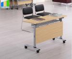 Ebunge Office Meeting Training Folding School Table Folding Desk With Wheels