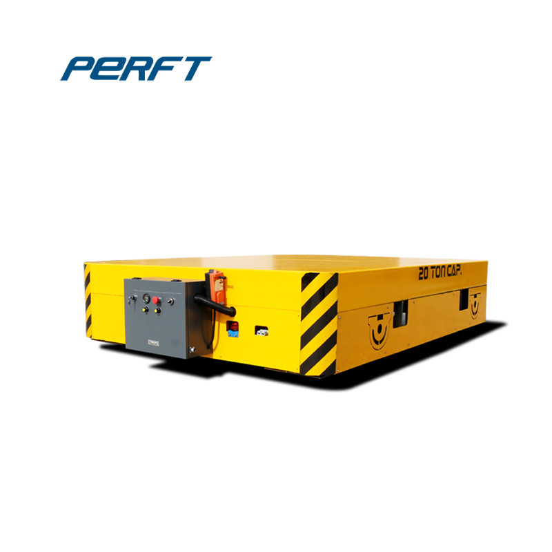 Warehouse Station Use Trackless 300t Battery Powered Transfer Cart