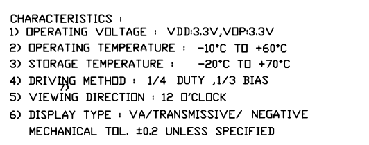 VA Type Segment Code LCD Display Black White Screen For Outdoor Power UPS Shenzhen Factory