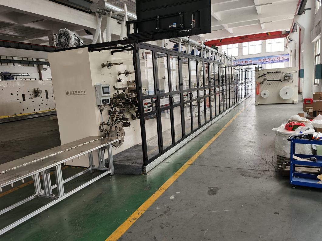 Full Automatic Adult Diapers Manufacturing Machine Light Inco Machine