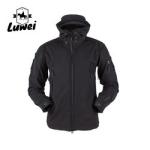 Manufacturer Winter Black Long Parka Fur Utility Trench Hooded Soft Shell Sport