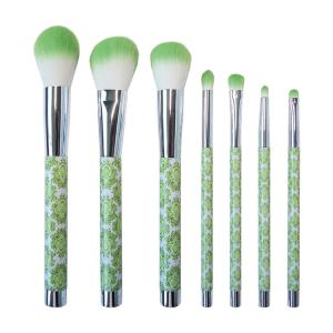 Wholesale 7Pcs Cosmetic Makeup Brush Set Cruelty Free Powder Contour Blusher Smudge Brush Set from china suppliers