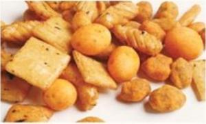 Wholesale Kosher Tasty BBQ Flavor Rice Cracker Mix Coated Roasted Peanuts Mixed Snacks from china suppliers