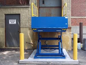 Wholesale Scissor Hydraulic Dock Lift With Safety Toe Guard Adjustable Height 500mm To1600mm from china suppliers
