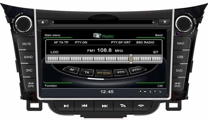Ouchuangbo S100 Platform DVD Radio Player for Hyundai I30 2013 Wifi GPS Sat Nav Multimedia